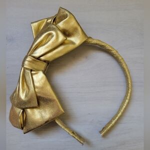 Gold Bow Headband